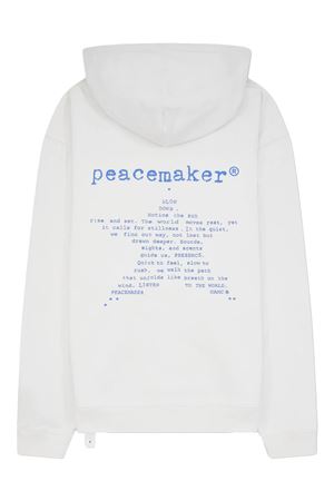 Star Print Loose Fit Hoodie White OAMC PEACEMAKER | PCM2OH01LFT00201